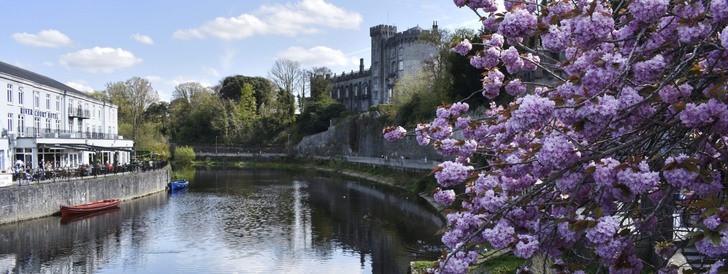 the castle view and reflections
